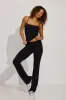Fold Over Flare Knit Pants sold by Garage