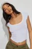 Pamela Scoop Neck Tee sold by Garage