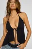 Plunge Flyaway Halter Top sold by Garage