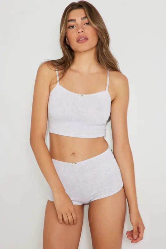 Tiny Pointelle Short sold by Garage