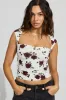 Talina Square Neck Top sold by Garage
