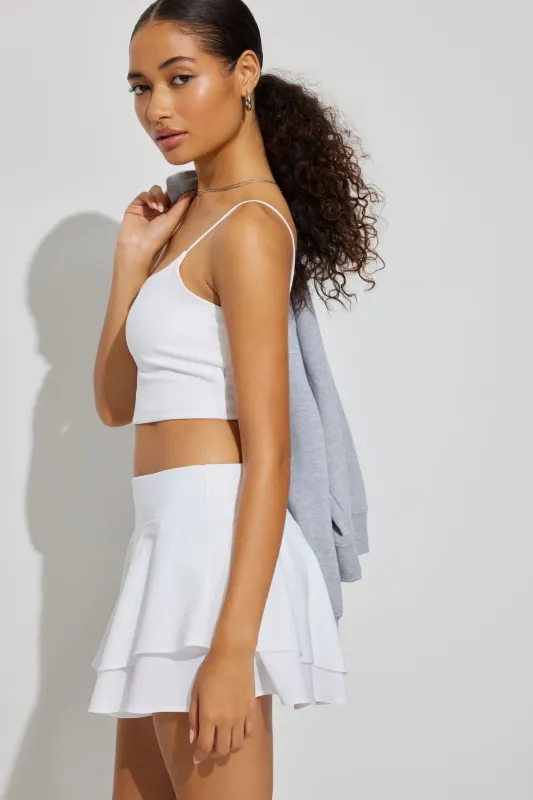 Brie Flare Active Skort sold by Garage