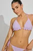 Ruffle Triangle Bikini Top sold by Garage