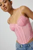 Chrishell Lace Mesh Bustier sold by Garage