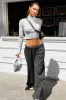 UltraFleece Super Wide Leg Sweatpants sold by Garage