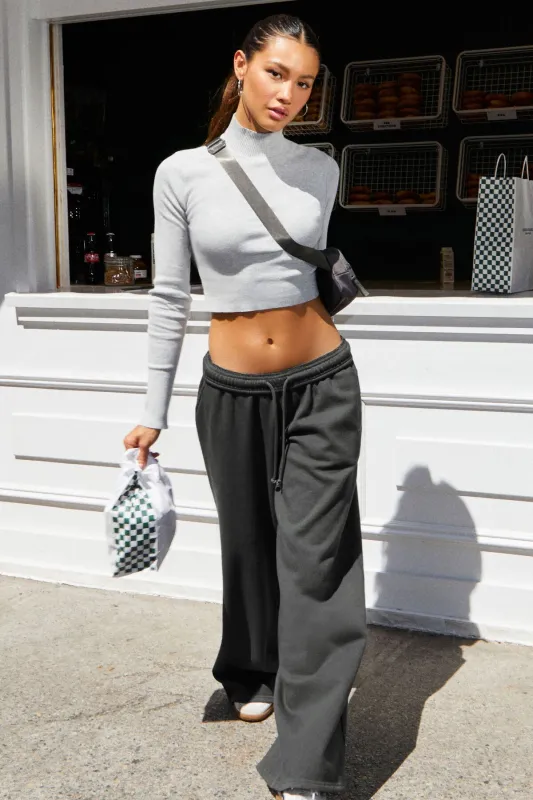 UltraFleece Super Wide Leg Sweatpants sold by Garage