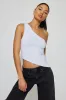 Asymmetric Off Shoulder Tank Top sold by Garage