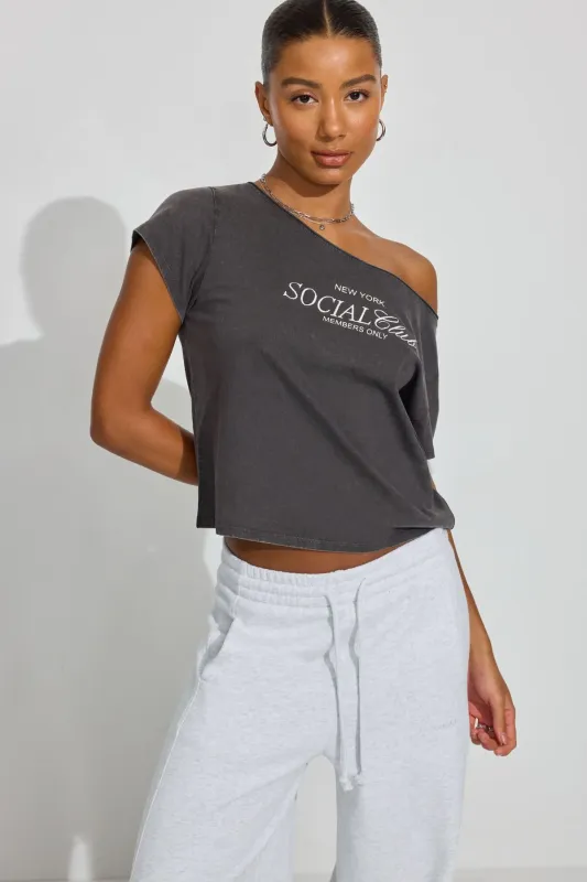 Off Shoulder T Shirt sold by Garage