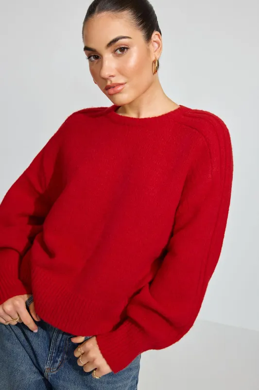 Spongy Loose Crewneck Sweater sold by Garage
