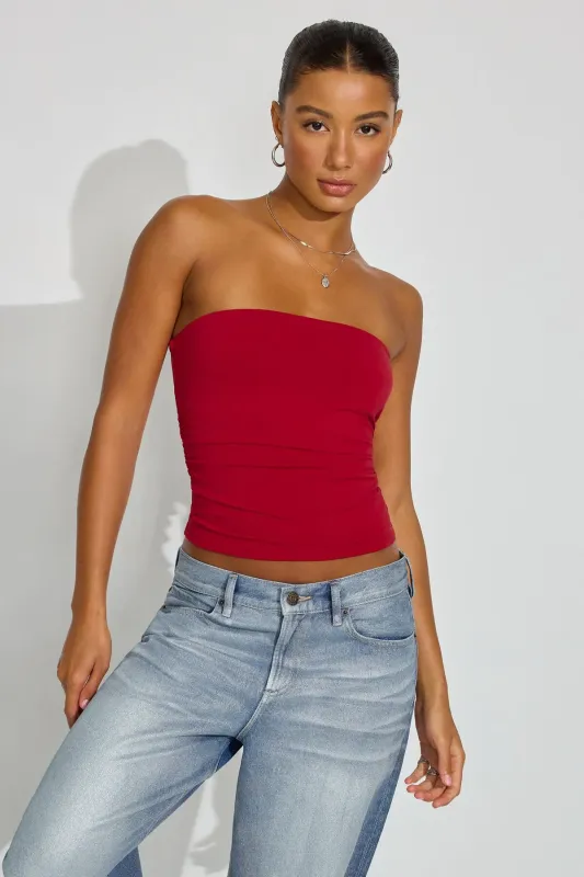Sculpt Longline Tube Top sold by Garage