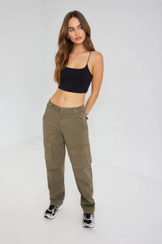 Remi Straight Cargo Pant sold by Garage