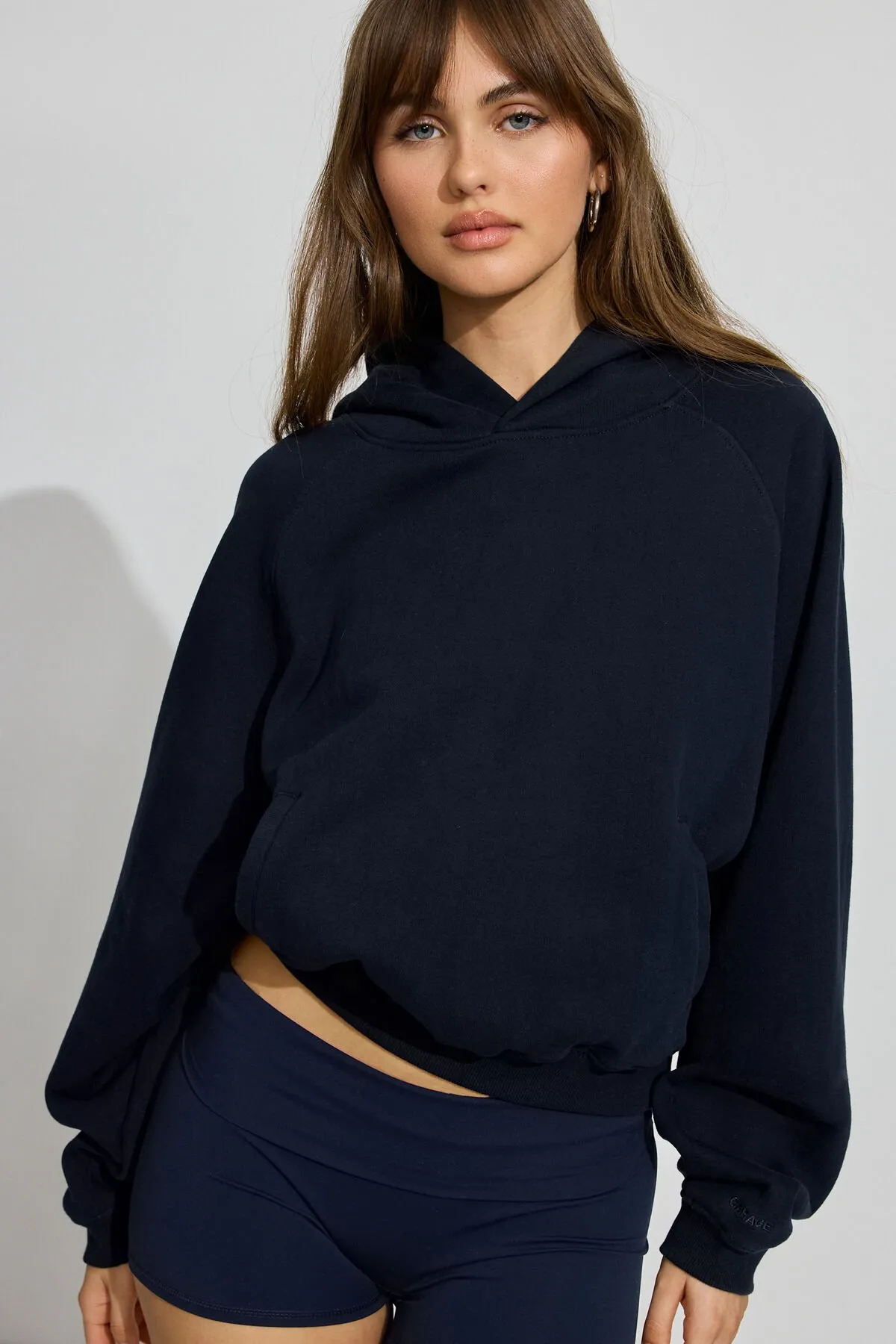 UltraFleece Crop Hoodie sold by Garage