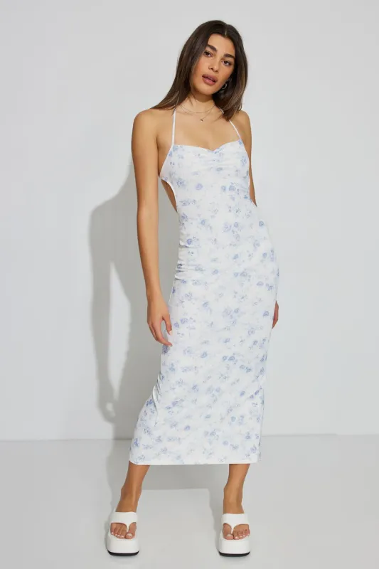 Sweetheart Mesh Maxi Dress sold by Garage
