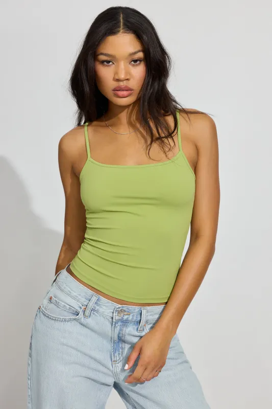 Sleek Scoop Cami Top sold by Garage