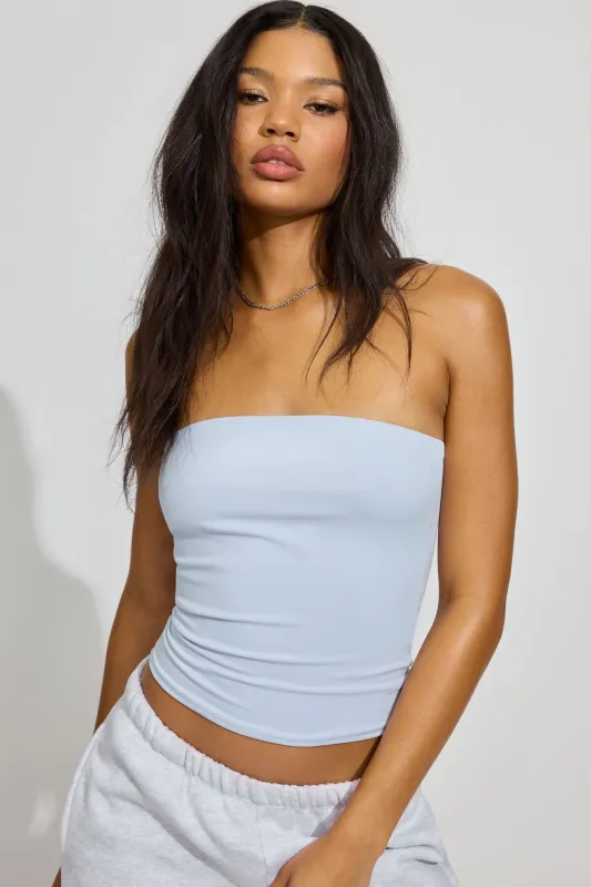 Sleek Longline Tube Top sold by Garage