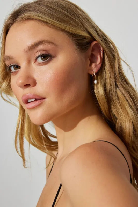 3 Pack Pearl Drop & Hoop Earrings sold by Garage