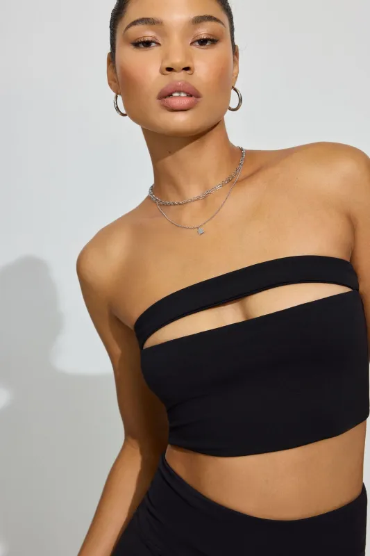 Slit Tube Top made by Garage