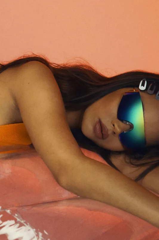 Square Shield Sunglasses sold by Garage