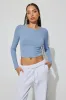 Kimmy Long Sleeve Crewneck Top sold by Garage