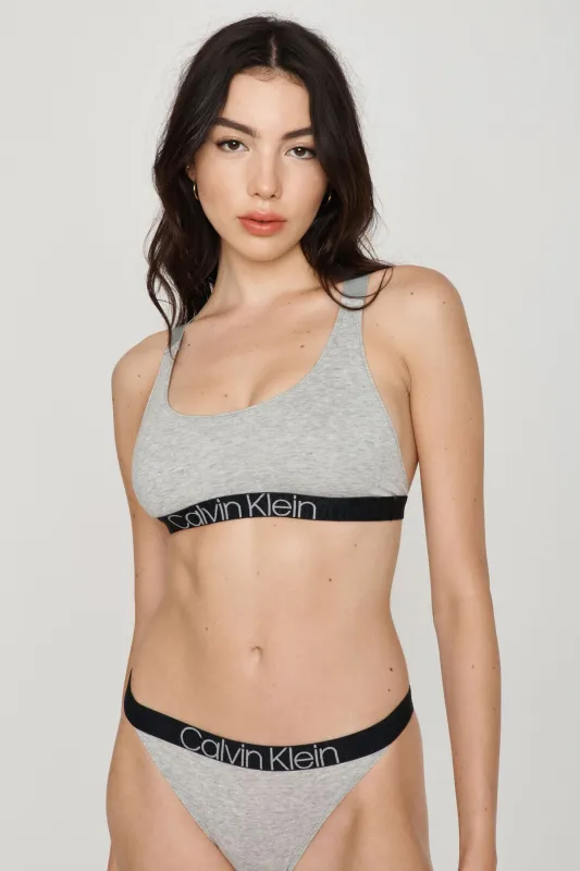 CALVIN KLEINS Reconsidered Comfort Unlined Bralette sold by Garage