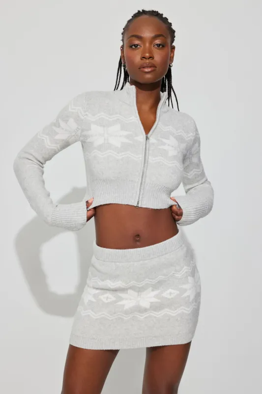 Fairisle Skirt sold by Garage