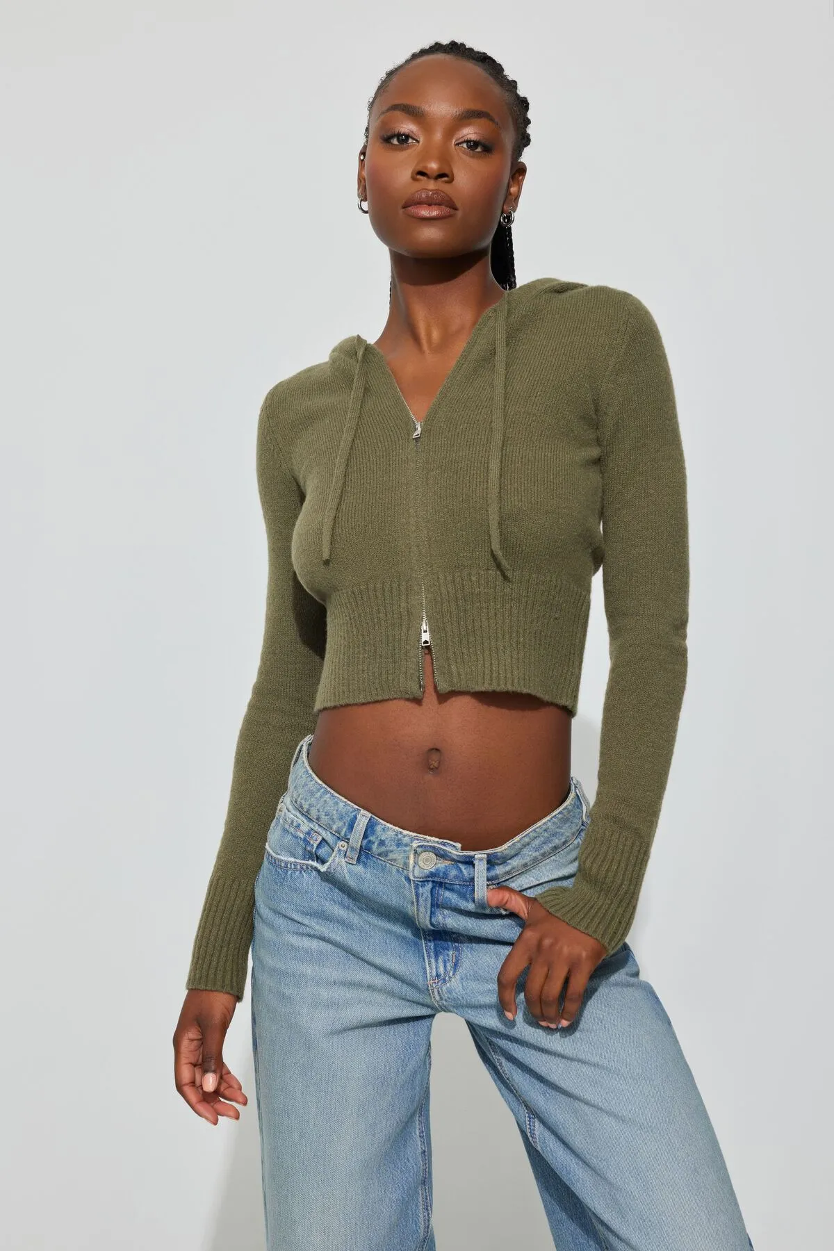 Spongy Zip Hoodie sold by Garage