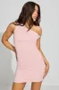 Asymmetric Neckline Mini Dress sold by Garage