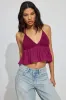Crochet Halter Top sold by Garage