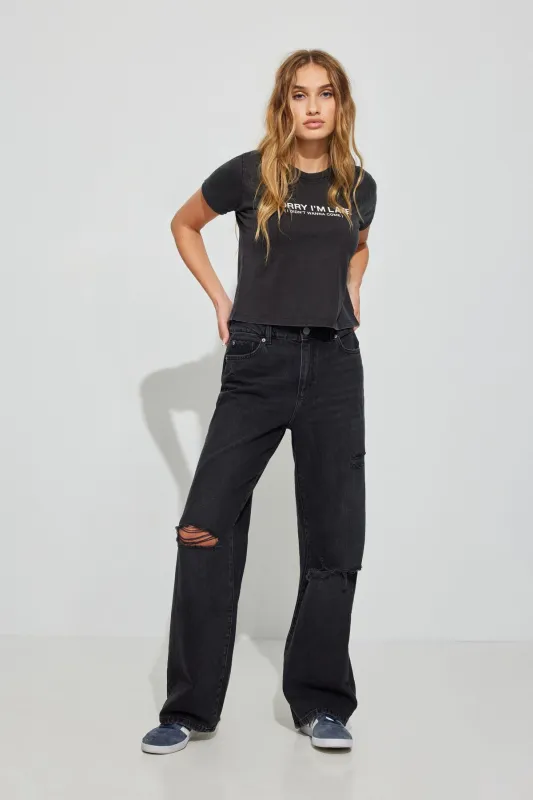 Wide Leg Jean sold by Garage