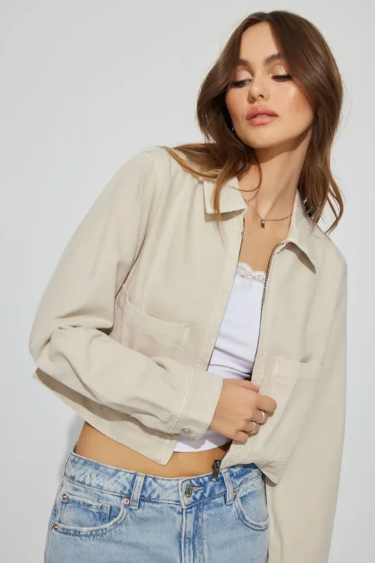Clean Twill Jacket sold by Garage