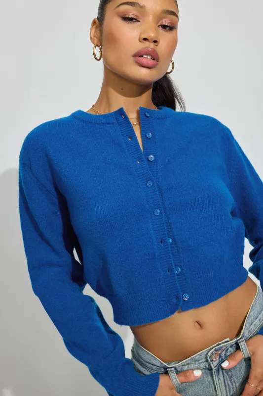 Spongy Button Up Cardigan sold by Garage