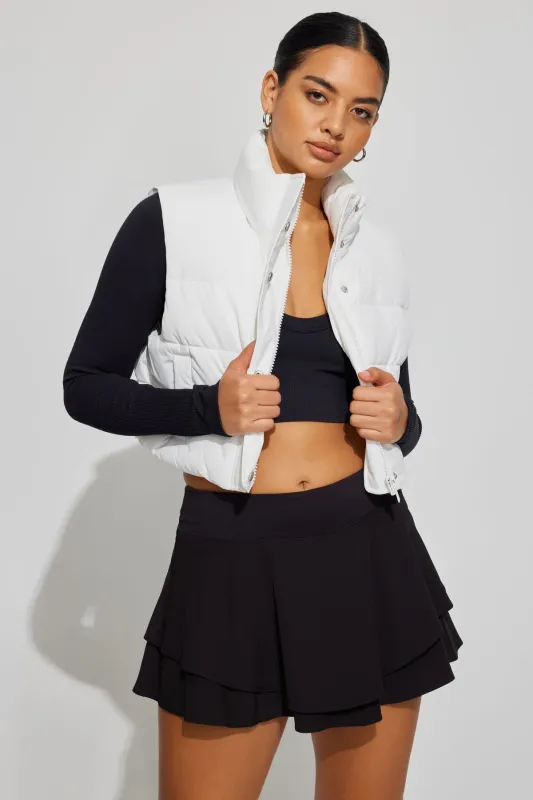 Flare Active Skort sold by Garage