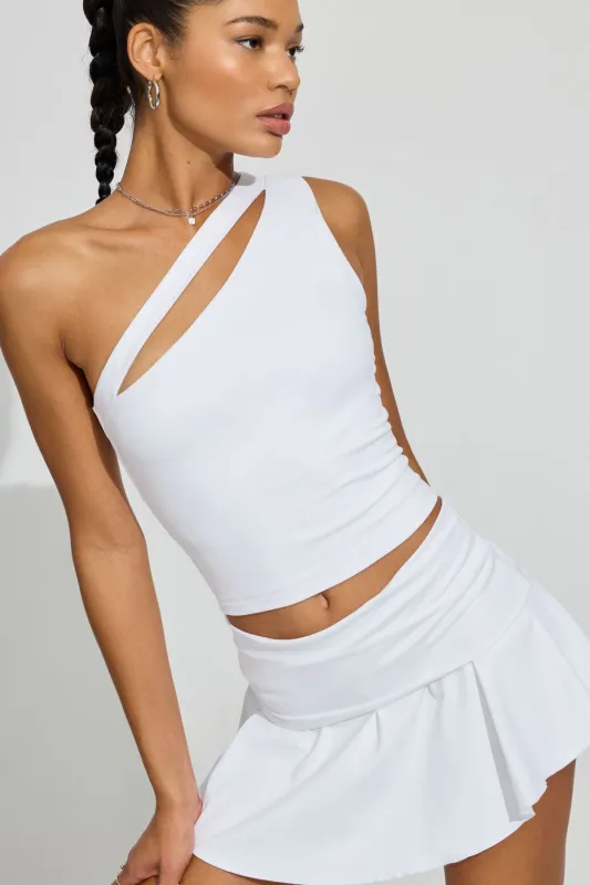 One Shoulder Cutout Top sold by Garage