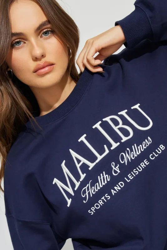 Bubble Crew Neck Sweatshirt sold by Garage