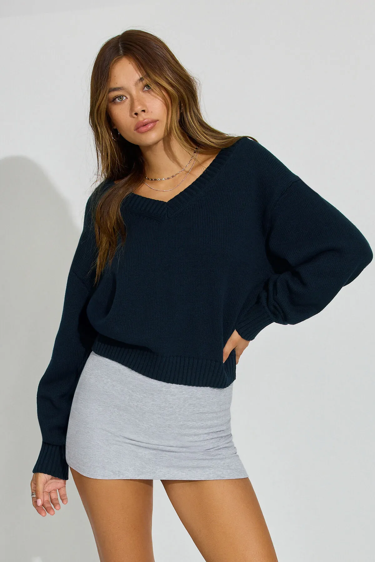 High V-Neck Sweater sold by Garage