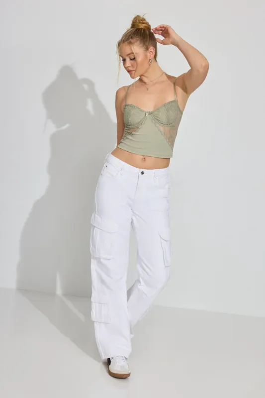 High Waisted Cargo Pants sold by Garage