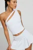 One Shoulder Cutout Top sold by Garage