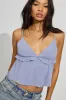 Strappy Peplum Cami Top sold by Garage