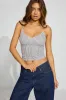 Sleek V-Neck Cami Top sold by Garage