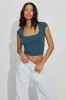 Portia Square Neckline T Shirt sold by Garage