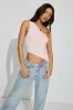 Asymmetric Off Shoulder Tank Top sold by Garage