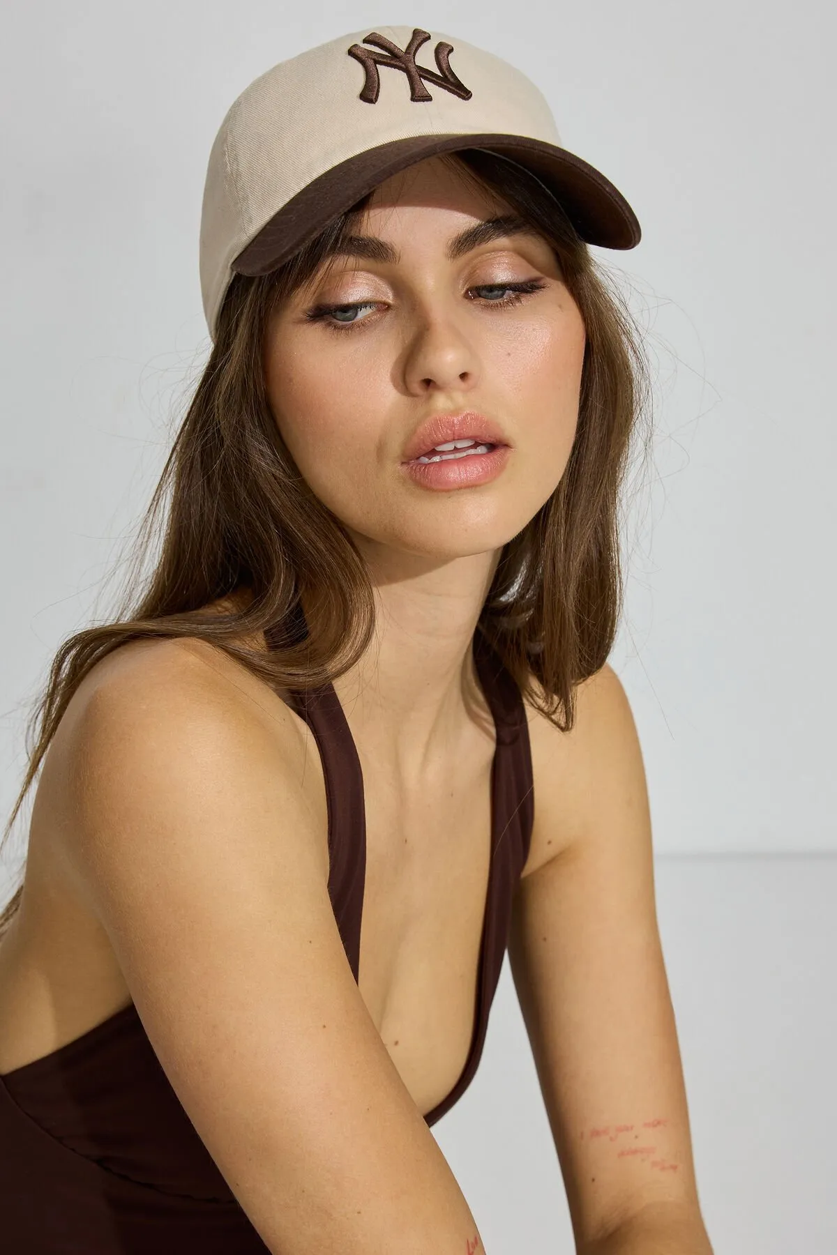 47 BRAND Two-Tone Clean Up Cap - NY sold by Garage