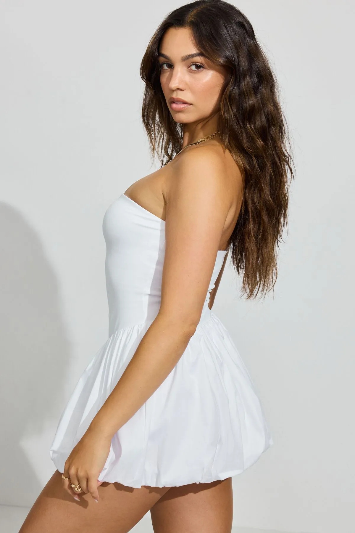 Bubble Skirt Tube Dress sold by Garage