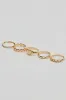 Set of 5 Allover Hearts Rings sold by Garage