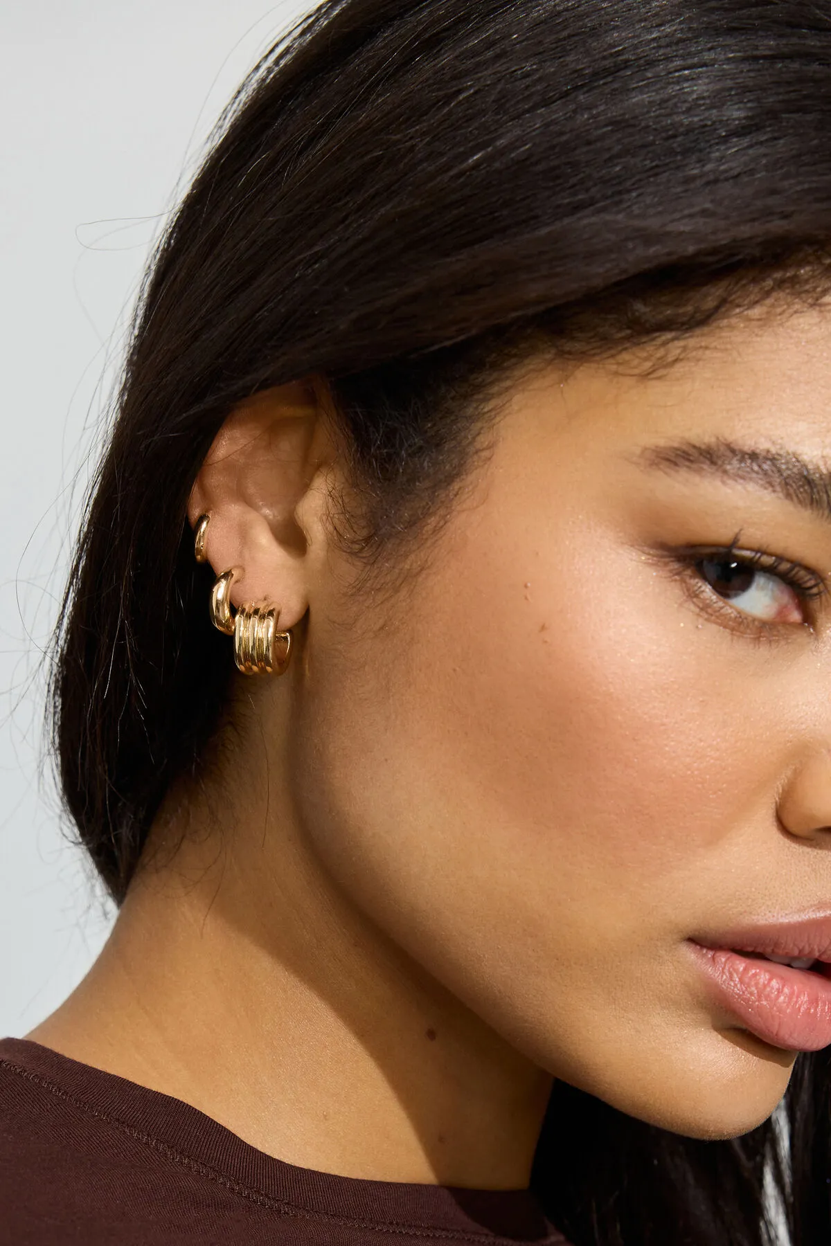 8 Pack Clean Metal Party Earrings sold by Garage