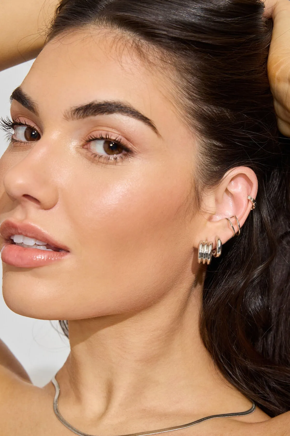 8 Pack Clean Metal Party Earrings sold by Garage