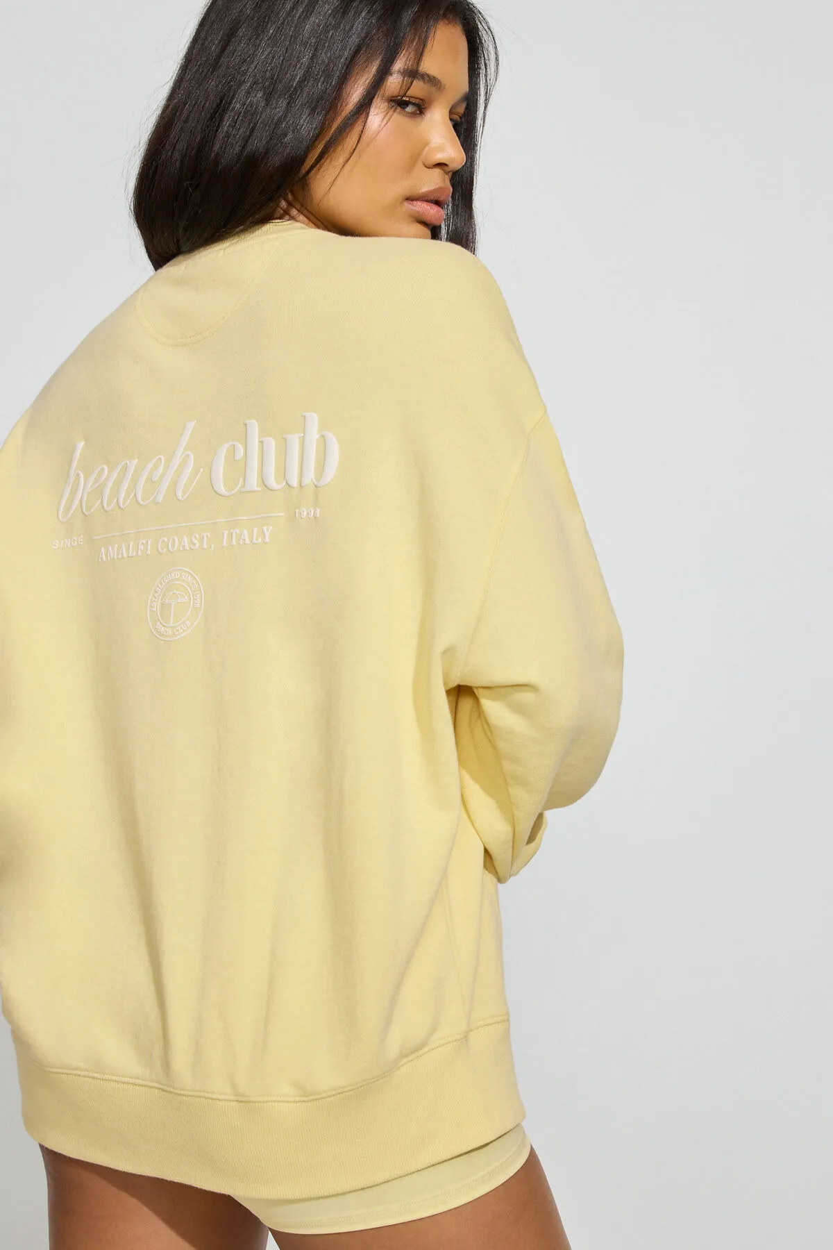 SoftTerry Oversized Crewneck Sweatshirt sold by Garage product image thumbnail 5