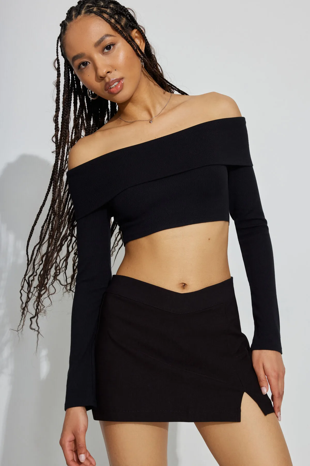 That's Hot Mini V Waist Skort sold by Garage