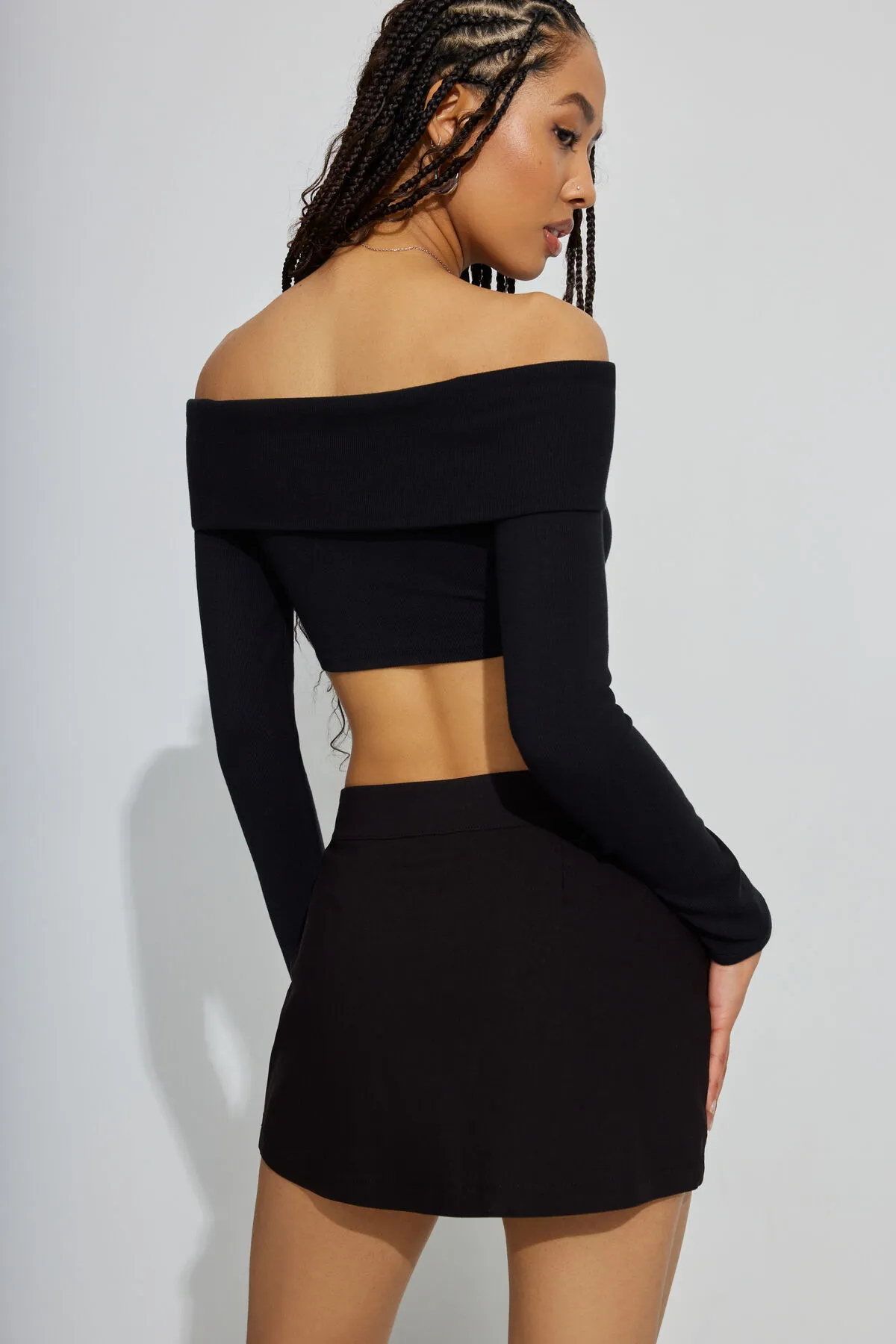 That's Hot Mini V Waist Skort sold by Garage product image thumbnail 4