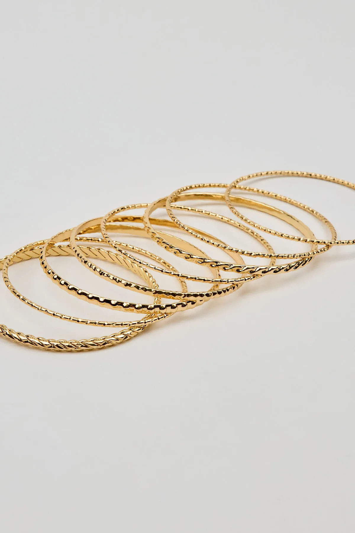 Set of 11 Textured Bangles sold by Garage product image thumbnail 3